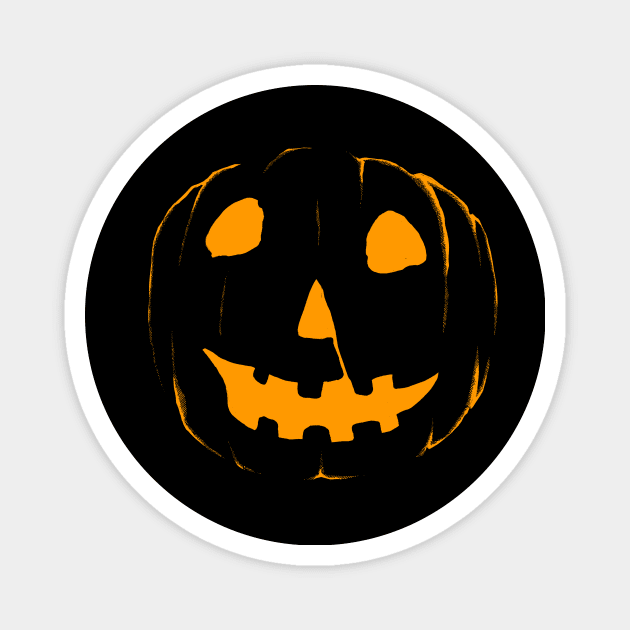 halloween jack o'lantern 1978 Magnet by JonathanGrimmArt